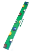 Pool ball 2 pce hard cue case